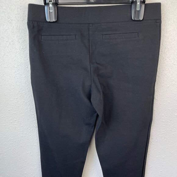 Matty M Black Capri Stretch Pants/Leggings Size L EUC - Picture 2 of 5